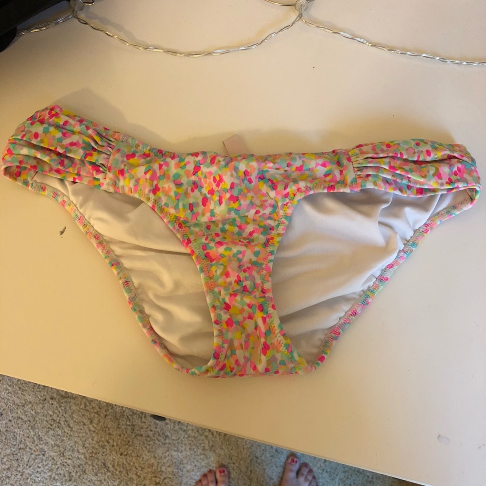 Pink bikini bottoms!